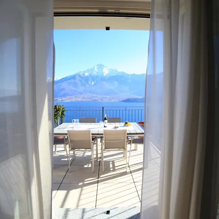 Aquarius Elegante Con Fantastica Vista 公寓 Vercana